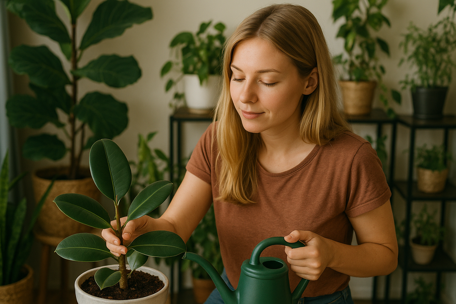 Cuidados para plantas de interior en verano